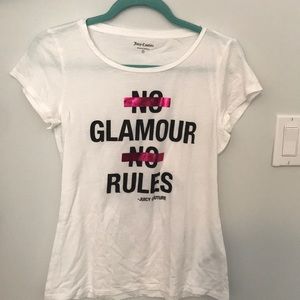 Juicy Couture white t-shirt